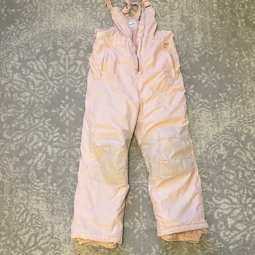 Amazon Essentials Light Pink Kids snow pants